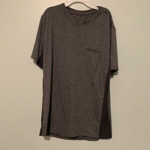Mens m lululemon grey t